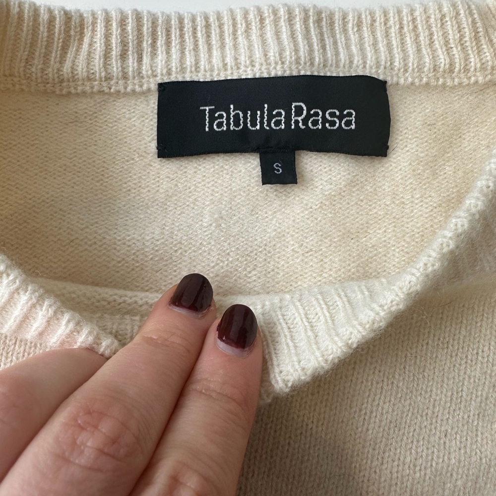 Tabula Rasa Wool Sweater with Fringe - Picture 10 of 10